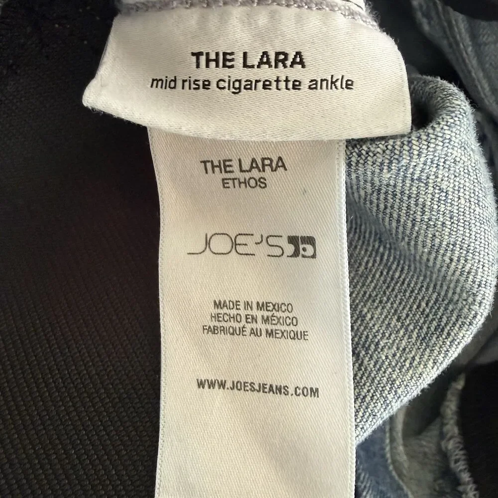 Joes Jeans Womens 27 The Lara Maternity Mid Rise Cigarette Ankle Ethos Wash NWT